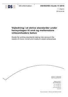 DANSK DS/ISO/IEC GUIDE 17