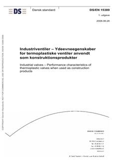DANSK DS/EN 15389
