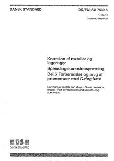 DANSK DS/EN ISO 7539-5