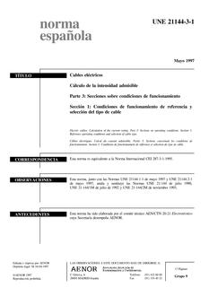 AENOR UNE 21144-3-1
