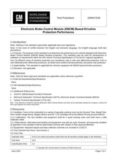 GMW GMW17528 + SUPPLEMENT(S)