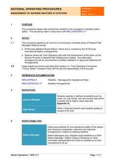 NR NR/L3/OPS/045/5.11 ISSUE 1