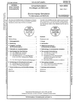 VDI VDI 3958 BLATT 1