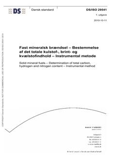 DANSK DS/ISO 29541