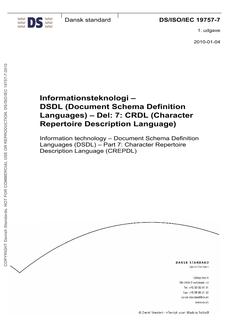 DANSK DS/ISO/IEC 19757-7