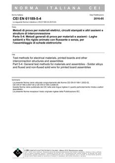 CEI EN 61189-5-4