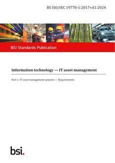 BS ISO/IEC 19770-1:2017+A1:2024