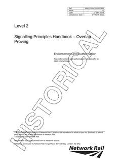 NR NR/L2/SIG/30009/E450 ISSUE 1