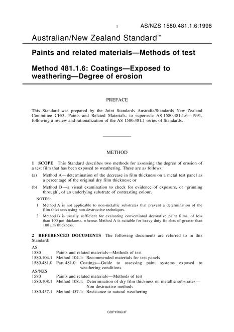 AS/NZS 1580.481.1.6:1998