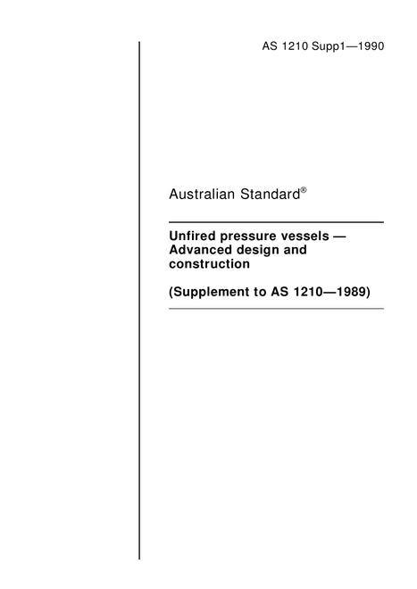 AS 1210 SUPP 1-1990