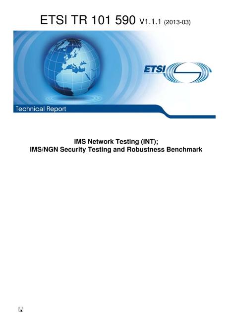 ETSI TR 101 590