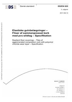 DANSK DS/EN 655