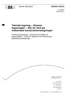 DANSK DS/ISO 128-44