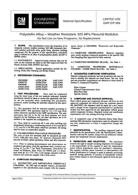 GMNA GMP.E/P.069