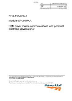 NR NR/L3/SCO/313/SP-2.04/AA ISSUE 3