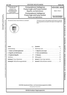 VDI VDI/VDE 3550 BLATT 2