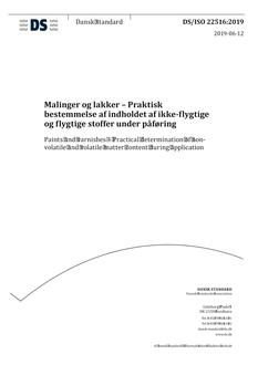 DANSK DS/ISO 22516