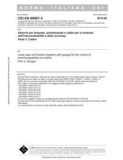 CEI EN 60061-3