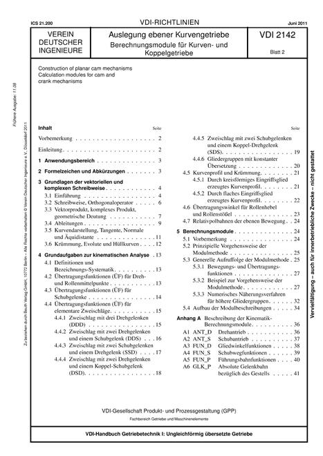 VDI VDI 2142 BLATT 2
