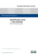 BS ISO/IEC 10373-6:2011+A1:2012