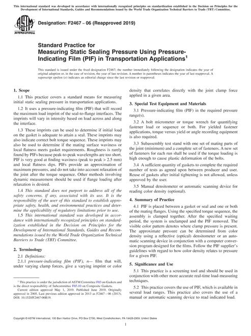 ASTM F2467-06(2019)