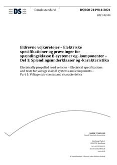 DANSK DS/ISO 21498-1