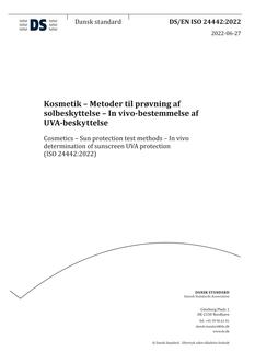 DANSK DS/EN ISO 24442