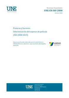 AENOR UNE-EN ISO 2808
