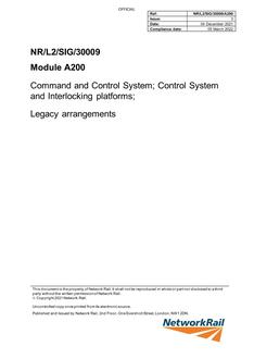 NR NR/L2/SIG/30009/A200 ISSUE 3