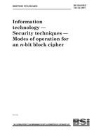 BS ISO/IEC 10116:1997