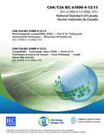 CAN/CSA-CEI/IEC 61000-4-12:13 (R2017)