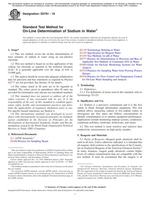 ASTM D2791-19