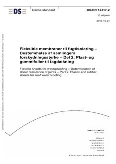 DANSK DS/EN 12317-2