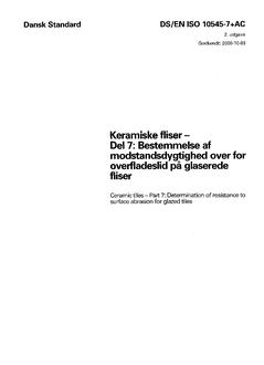 DANSK DS/EN ISO 10545-7+AC