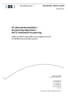 DANSK DS/ISO/IEC 18033-6