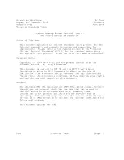 IETF RFC 5593