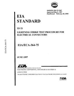 ECIA EIA/ECA-364-75