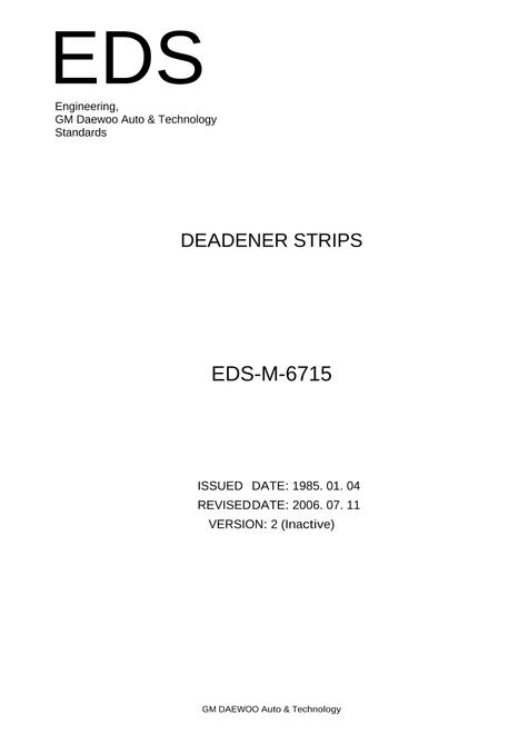 GMKOREA EDS-M-6715