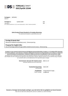 DANSK DSF/FPREN 15544
