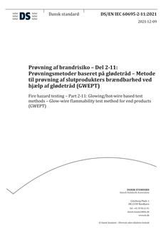 DANSK DS/EN IEC 60695-2-11