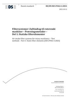 DANSK DS/EN ISO 29461-1