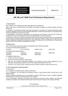 GMW GMW16273 + SUPPLEMENT(S)