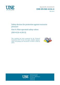 AENOR UNE-EN ISO 4126-4