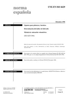 AENOR UNE-EN ISO 4629