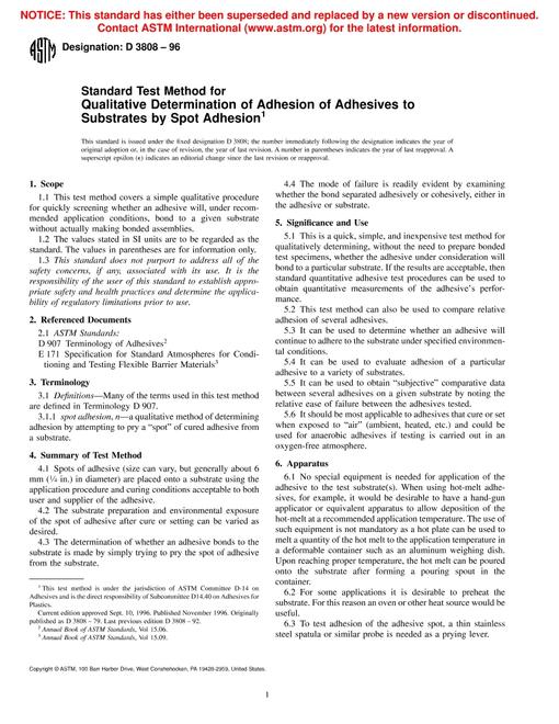 ASTM D3808-96