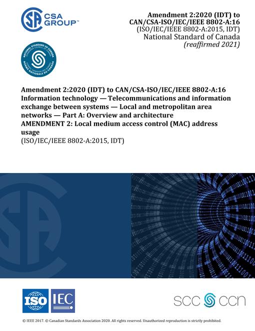 CAN/CSA-ISO/IEC/IEEE 8802-AB:16 (R2021)