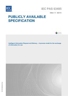 IEC/PAS 63485 Ed. 1.0 en:2023