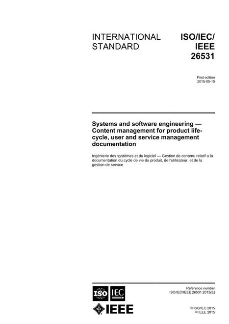 ISO/IEC/IEEE 26531:2015