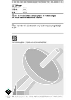 CEI EN 60961
