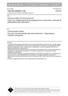 CEI EN 50290-2-25
